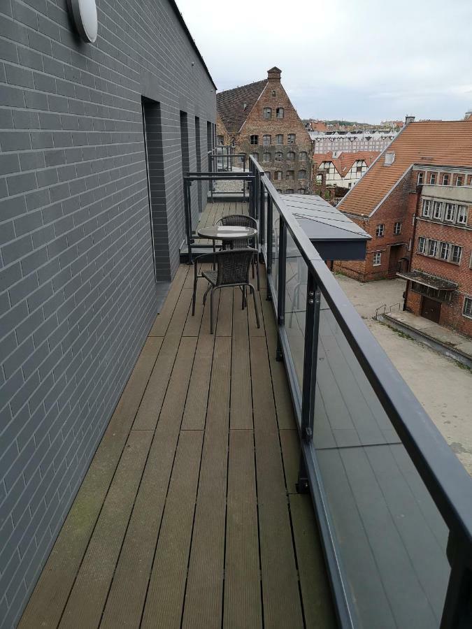 Zeglarska Przystan Apartment Gdansk Bagian luar foto